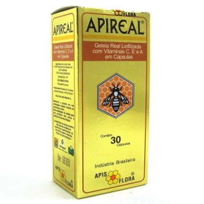 Apireal - Geleia Real Liofilizada com Vit E,A e C