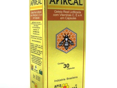 Apireal - Geleia Real Liofilizada com Vit E,A e C