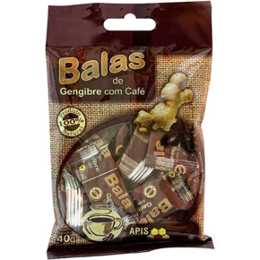 Balas de Gengibre com Café