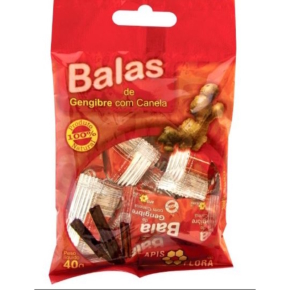 Balas de Gengibre com Canela