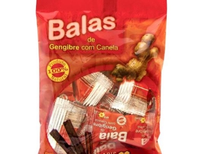 Balas de Gengibre com Canela